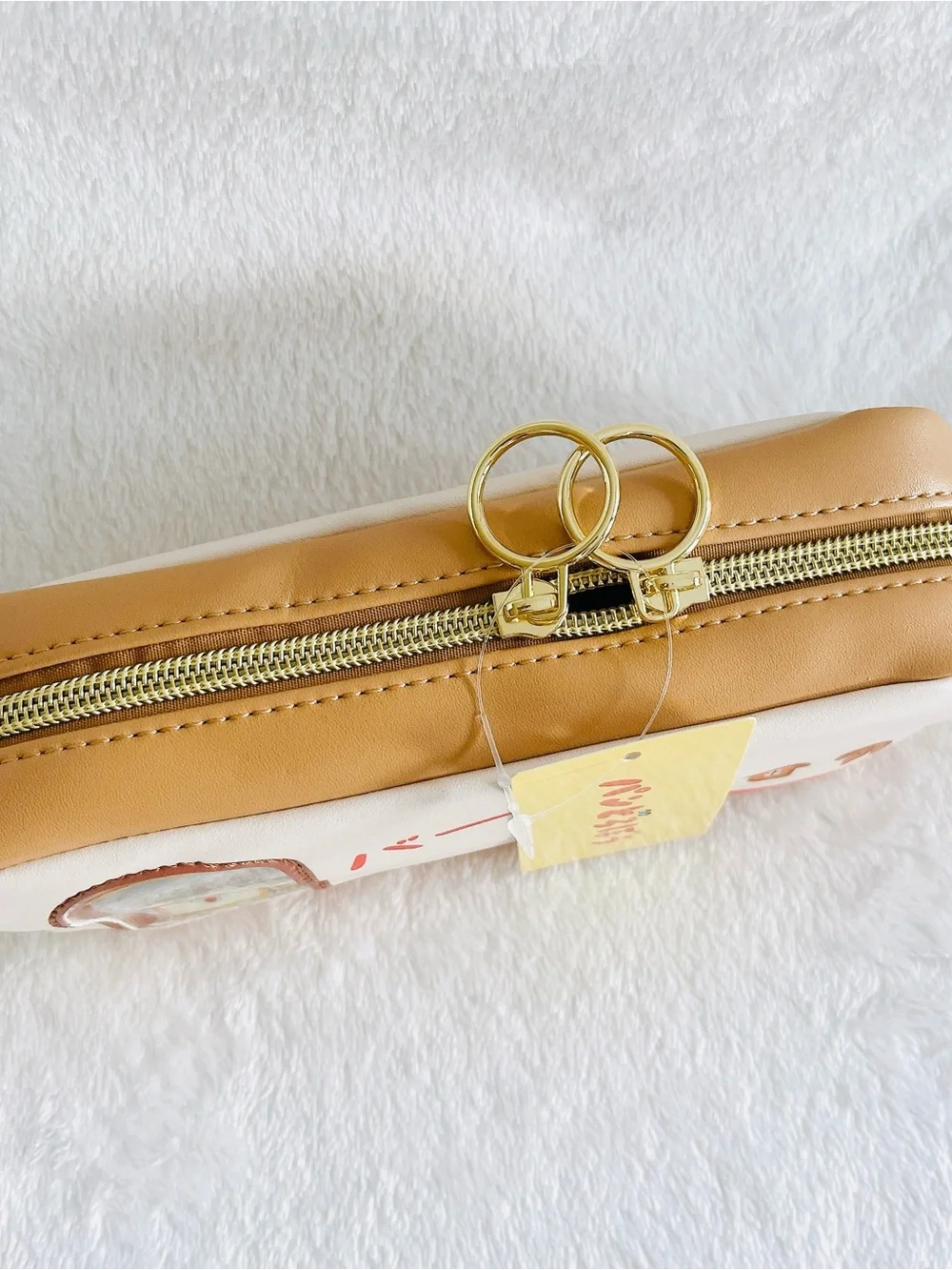 Brand New High quality KADOKAWA Pandorobou bread thief pencil case - beige